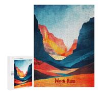 Wadi Rum Art, 500 PCS Decorative Jigsaw for Grown-Ups, Screen-Free Activity - for Detail-Focused Puzzlers