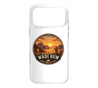 Wadi Rum Desert Landscape with Sunset and Camel Nomads Case for iPhone 17 Pro Max