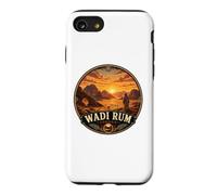 Wadi Rum Desert Landscape with Sunset and Camel Nomads Case for iPhone SE (2020) / 7/8
