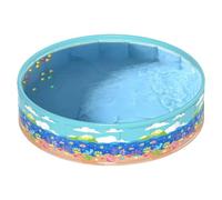 Wading Pool For Kids - Pvc Folding Bath Pools, Kids Outdoor, Portable Garden Tub, Compact Yard, Summer Splash Tub Fun Zone Area | Non Inflatable Bath Pool For Backyard Garden Water Party