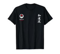 Wado Ryu Karate Classic Value Graphic T-Shirt, Men, Black, XL