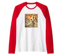 Wado Ryu Karate Fighter Raglan Baseball Tee