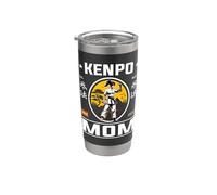 Wado Ryu Karate Mom: Pride and Strength in Cool Design! Stainless Steel Insulated Tumbler