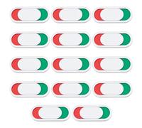 WADORN 14Pcs Office Privacy Door Signs, Vacant Occupied Sign Slider Indicator On Off In Out Door Sign for Home Office Bathroom Conference Room Therapy Restroom Hospital Meeting Room Hotel, White