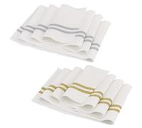 WADORN 2 Colors 40.1x5.9 inch Elastic Cuffs Ribbed Knit Trims, Stretch Rib Cuffs Fabric Replacement for Clothing Sewing Stripe Stretch Rib Cuffs for Cuffing Replacement Waistband Sweatpants Cuffs