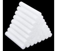 WADORN 40 Pieces 6 Inch White Foam Cylinders, Foam Rods Polystyrene Cylinders White Arts Modeling Foam Tube for DIY Modeling Crafts Floral Arrangements Arts Projects Christmas Ornament Supplies