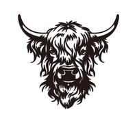 WADORN Metal Wall Decor, Cow Head Iron Wall Art Decoration Black Wrought Iron Scroll Vine Art Hanging Decor for Indoor Outdoor Garden Home Bedroom Living Room Decorations