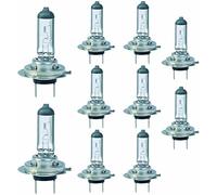 Wadoy 10 x Brand New H7 499 HEADLAMP HEADLIGHT CAR BULBS 12v 55w (2 PIN)