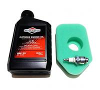 Wadoy Lawn Mower Service Kit Compatible with Briggs & Stratton Classic and Sprint Engines