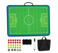 WADPP 16.5-Inch Double-Sided Magnetic Soccer Tactics Board, Full & Half Field