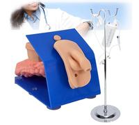 WADPP Male Female Catheterization Enema Manikin Model, Urethral Catheterization Enema Simulator, Wearable Genital Catheterization Manikin for Skills Training Teaching Aids,male