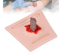 WADPP Wearable Trauma Wound Training Model, Foreign Object Penetration Injury Simulator for EMT Training, First Aid Practice, Nursing Education and Rescue Drills