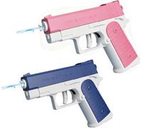 WADY Water Guns Powerful Long Distance, 2 Pack 100ML Big Water Gun Long Range, Water Pistols for Kids Adults, Summer Pool Beach Party Toys, Water Guns Kids