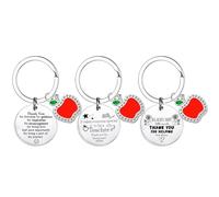 Waeceip 3pcs Teacher Keyring Appreciate Gifts For Teachers Christmas Graduation Gifts For Teacher Mentor Teachers Thank You Gifts From Students (style1)