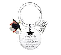 Waeceip Class Of 2025 Graduation Keyring 2025 Graduation Gifts For Her Him Class Of 2025 Decorations School Leavers Gift Proud Of You Gifts For Son Daughter Inspirational Gift For Graduate