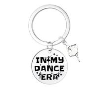 Waeceip Cute Dance Keyring Funny Dance Gifts for Women Dances Recital Gifts for Dancer Gift for Dances Lover Gift for Ballet Dancer Present Ballerina Keyring Ballet Accessories