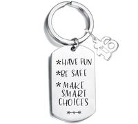 Waeceip Driver Keyring Sweet 18 16 Gift for Daughter Son Drive Safe Keychain Gifts for New Driver Birthday Gift from Mum Dad (16)