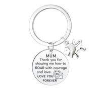 Waeceip Funny Lion Gifts for Mum Keyring Cute Emotional Support Lion Gifts for Mother Mummy Mama Birthday Present Mum Gift from Daughter Son I Love You Gift for Mother’s Day Present for Mummy