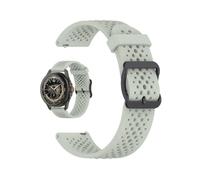 Waekethy 22 mm Strap for Garmin Vivoactive 4/Venu 3/Venu 2/Forerunner 265 255, Breathable Silicone Watch Strap Compatible with Xiaomi Watch S1 Active/S1 Pro/S2/S3 Mi Watch, green, One Size