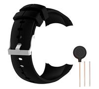 Waekethy Strap for Suunto Spartan Ultra, Soft Silicone Wristbands, Adjustable Sports Replacement Strap, Compatible with Suunto Spartan Ultra for Women and Men, 127mm+93mm, Silicone