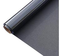 WAENLIR Static Cling Total Blackout Window Film Darkening Room, Light Blocking Privacy Glass Film Black Window Tint/Cover(60X200CM)