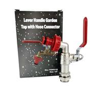 Wärmer System 1/2 inch Outside Garden Tap with Hose Connector and Lever Handle
