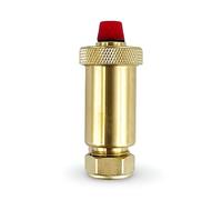 Wärmer SystemAutomatic Air Vent Valve 15mm Compression Brass - Heating System Bleed Valve