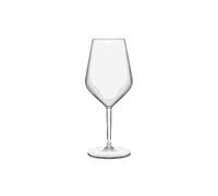 WAF RucBicchieri Set 6 Wine/Longdrink Glasses Event Tasting Blown STEMGLASS 47 cl. SHATTERPROOF, in Tritan, (Rigid Plastic), BPA-Free, Reusable and Dishwasher Safe (Transparent)