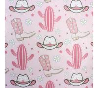 Wafer Cake Wrap - Cowboy Boots and Hats Design A4 (210mm x 297mm) Edible Wafer Paper from The Vanilla Valley - A4
