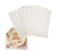Wafer Paper for Edible Ink Printers Glutinous Rice Paper for Cake Decoration 8.2" x 11.6" White