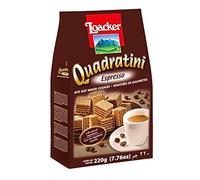 Wafer Quadratini Espresso 220 gr. - Loacker
