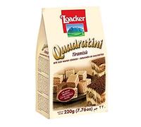 Wafer Quadratini Tiramisu' 220 gr. - Loacker