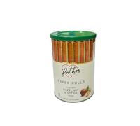 Wafer Rolls - Deliciously Fine Hazelnut Cocoa Cream Wafer Rolls - 400g Tin | Decadent, Crispy, Creamy Treat for Desserts & Snacks Filled Crispy Wafers, Irrestible Tea Time Snacking