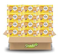 Waffle Amour TOASTING WAFFLES | 8 Belgian style toasting waffles 4X2 Packs in one Packet | Belgium Breakfast Treat | (12 Packets)