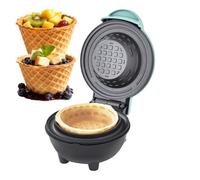 Waffle Cone Machine - Uniform Heating Kitchen Utensils | Nonstick Electric Appliance For Embossed Cones | For Family Kitchen Birthday Christmas Party Holiday Dessert Home Sn