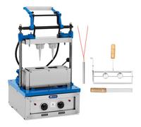Waffle Cone Maker 100 120 Waffles/h 74 x 124 mm Royal Catering - Waffle Makers by Blue