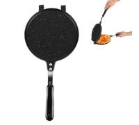 Waffle Cone Maker for Home, Waffle Ice Cream Cone Maker Non Stick Egg Roll Maker Pan Portable Waffle Griddle Iron Aluminum Alloy Ice Cream Cone Iron Machine