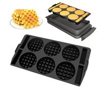 Waffle Insert Compatible with Tefal OptiGrill XL, 4in1 XL, 2in1 XL, Elite XL, Plus + XL, Elite Plus XL, Silicone Tray Insert Waffle Pan Accessories