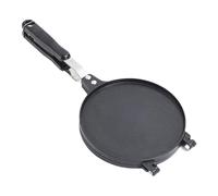 Waffle Iron Checked Pattern Non-Stick Sandwich Waffle Maker, Portable Baking Mould Kitchen Baking Tools for Afternoon Tea Crepes Dessert Pastry Breakfast Birthday Picnic Camping