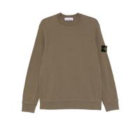 STONE ISLAND Mens Waffle Knit Sweatshirt - Colour: V005G Military Green - Size: Large