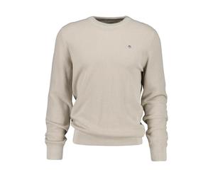 Waffle Knit Sweater Gant Marron XL