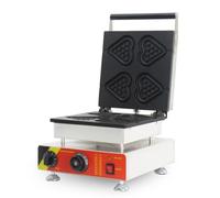 Waffle Machine Heart Waffle Iron Belgian Waffle Maker Non-Stick Double-Sided Uniform Heating Timer & Temperature Control 1500W