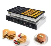 Waffle Maker, 50 Holes Electric Pancake Maker, Mini 1700W Donut Machine for Commercial or Home Use