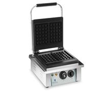 Waffle Maker for Belgian Waffles 2000 W Rectangular Royal Catering - Waffle Makers by Silver