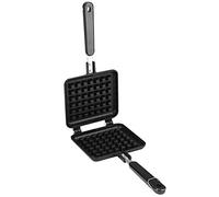 Waffle Maker, Household Kitchen Gas Non-Stick Traditional Waffle Maker Pan Mould Stovetop Belgium Waffler Mold Press Plate Cooking Baking Tool.