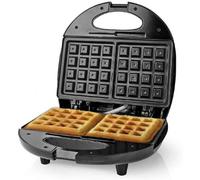 Waffle Maker Machine Square Shape 2 Slice Non Stick Electric Iron Press 750W