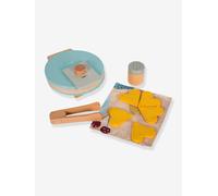 Small Foot Waffle Iron Set tasty, wood, play kitchen accessories, kitchen play set for kids aged 2+ years, 12492