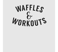 Waffles and Workouts Women's T-Shirt - Grey - 3XL - Grey