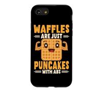 Waffles Are Just Pancakes With Abs Breakfast Waffle Case for iPhone SE (2020) / 7/8