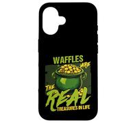 Waffles Are The Real Treasures In Life Case for iPhone 16